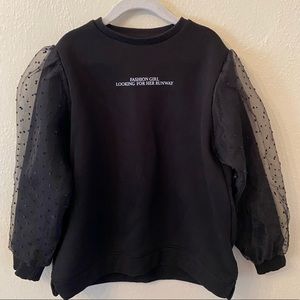 Girls Zara sweatshirt